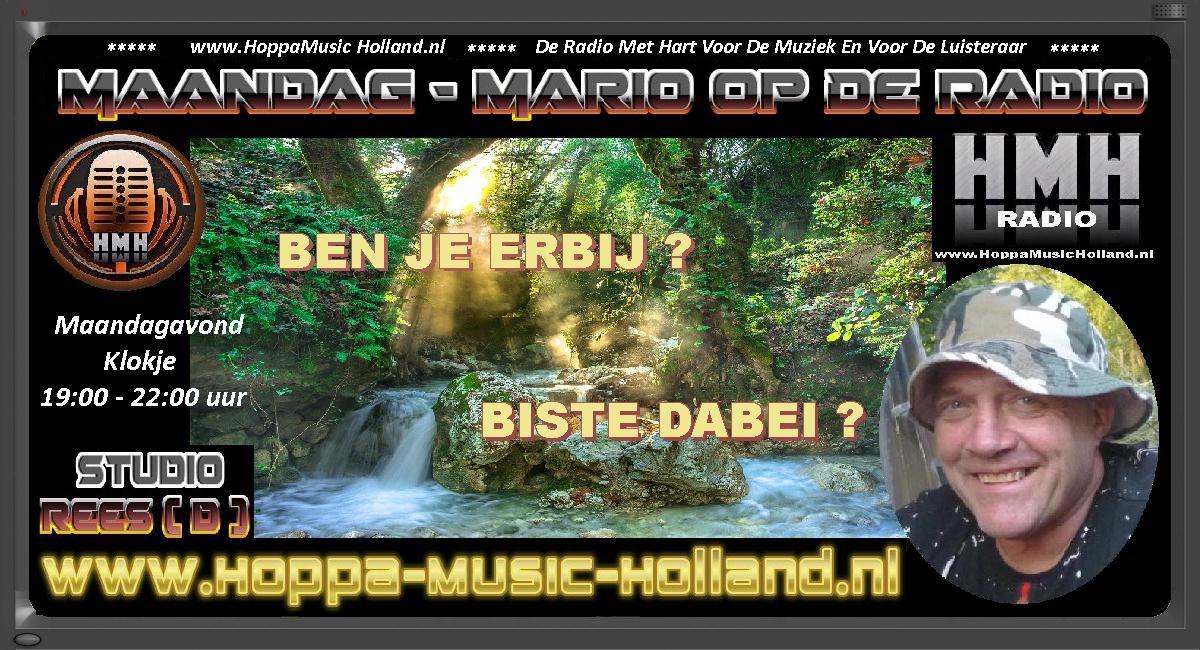 MARIO OP DE RADIO op MAANDAG